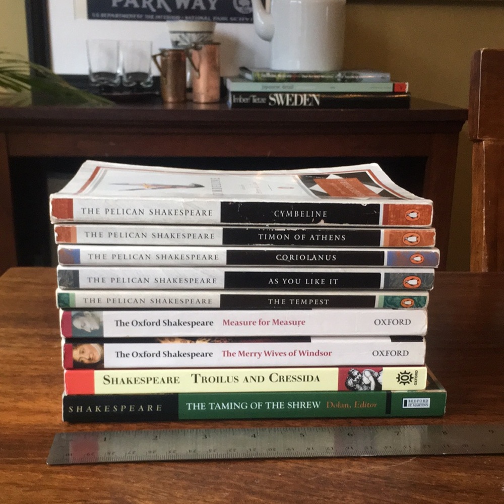 9 Shakespeare Mixed Lot Paperback Books Pelican + Oxford Series